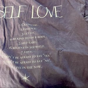 SELF LOVE URBAN OUTFITTERS TEE